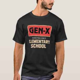 T-shirt Gen X Vintage