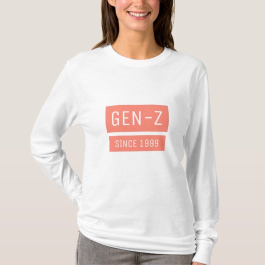 T-shirt Gen-Z depuis 1999 (Devant)