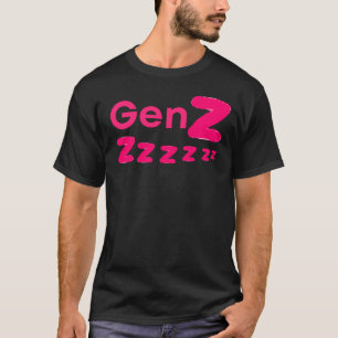T-shirt Gen Zzzzz – Humour de Gen Z endormi