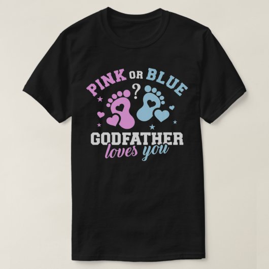 T-shirt Gender reveal godfather Premium (Design devant)