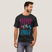 T-shirt Gender Reveal Keeper Of The Gender 6 (Devant entier)