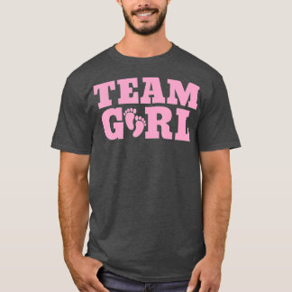T-shirt Gender Reveal Party Team Girl (12) 