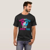 T-shirt Gender Reveal Tio Uncle  Uncle Party Shower (Devant entier)