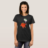 T-shirt Genderfae Pride du ballon tomate (Devant entier)