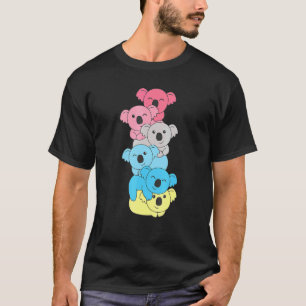 T-shirt Genderflux Drapeau Fierté Lgbtq Koalas Genderflux