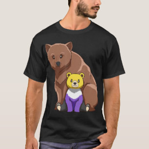 T-shirt Genderqueer Mama Bear Gift T