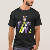 T-shirt Genderqueer Non Binary Véritable Leaders Diriger A (Devant)