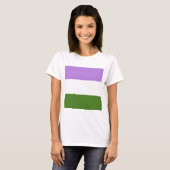 T-shirt Genderqueer Pride (Devant entier)