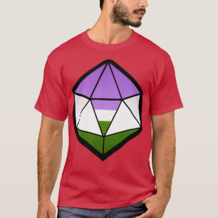 T-shirt Genderqueer Pride D20