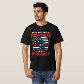 T-shirt Gendre fier pompier (Devant entier)