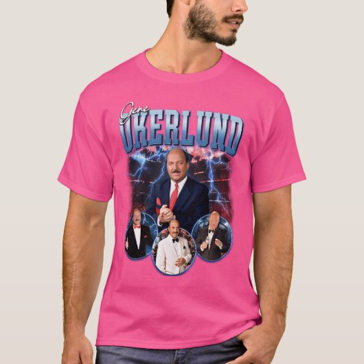 T-shirt Gene Okerlund (Devant)