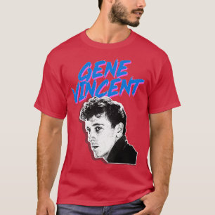 T-shirt Gene Vincent Retro Design graphique