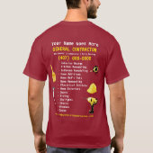 T-shirt General Contractor HandyMan Do It All Template (Dos)