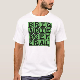 T-shirt Général de brigade, chef militaire