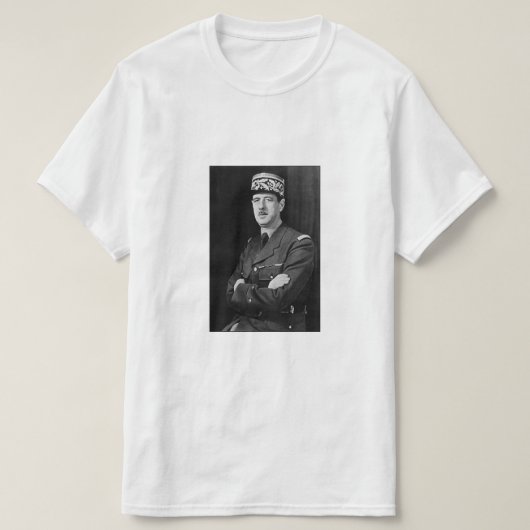 T-shirt Général de Gaulle (Design devant)