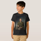 T-shirt Général Dwight Eisenhower Portrait peint 5 étoiles (Devant entier)