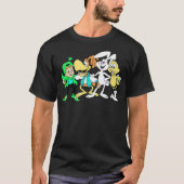 T-shirt General Mills Squad Lucky Sonny Trix Rabbit & Buzz (Devant)