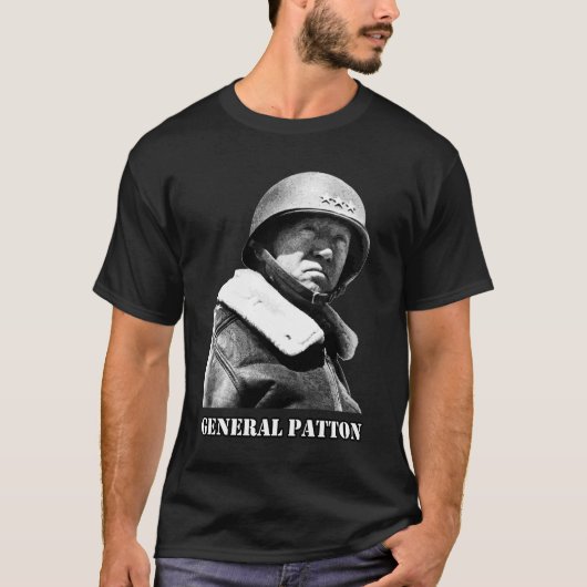 T-shirt General Patton ww2 (Devant)