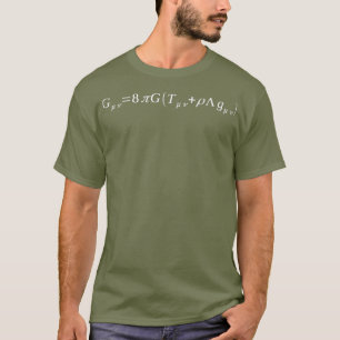T-shirt Général Relativité Physique Enseignant Sciences