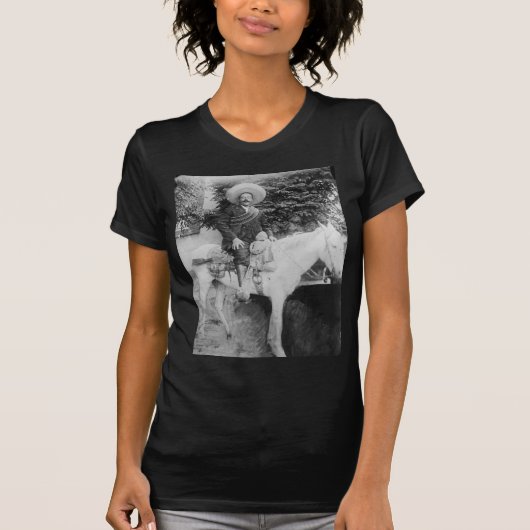 T-shirt Général révolutionnaire mexicain de Pancho Villa (Devant)