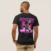 T-SHIRT GENERATIE X 80S NEW WAVE (Achterkant volledig)