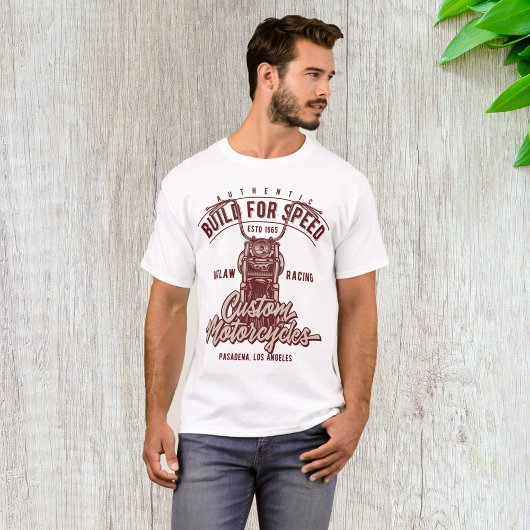 T-shirt Génération Authentique Pour La Vitesse