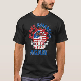 T-shirt Génération pro-vie Rendez l'Amérique pro-vie Répub