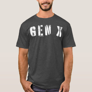 T-shirt Génération Vintage Gen X 60s les années 70 80s 1