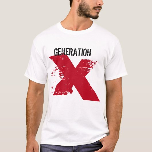T-shirt GÉNÉRATION X (Devant)