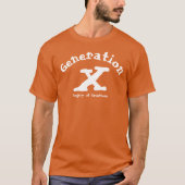 T-shirt Génération X (Devant)