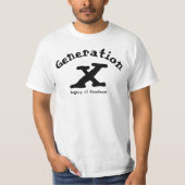 T-shirt Génération X (Devant)
