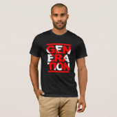 T-shirt Génération X (Devant entier)