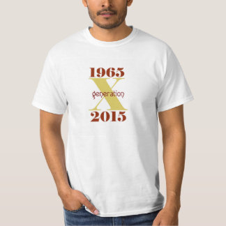 T-shirt Génération X