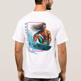 T-Shirt Generation X 80s Floride Surfer Dude