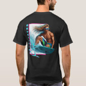 T-Shirt Generation X 80s Floride Surfer Dude (Dos)