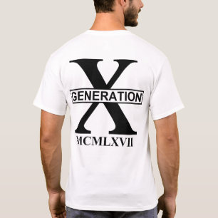 T-SHIRT GÉNÉRATION X - MCMLXVII (1967)