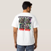 T-SHIRT GÉNÉRATION X PUNK ROCK (Dos entier)
