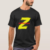 T-shirt GÉNÉRATION Z (Devant)