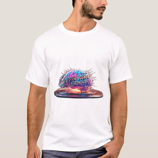 T-shirt Générer le génie Tee (Devant)