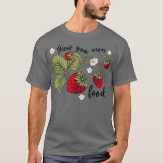 T-shirt Générez vos propres fraises de fraises de printemp
