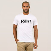 T-shirt générique (Devant entier)