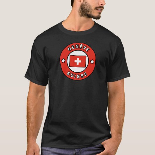 T-shirt Genève Suisse (Devant)