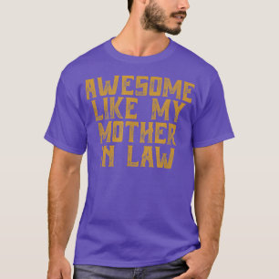 T-shirt Génial comme ma belle-mère