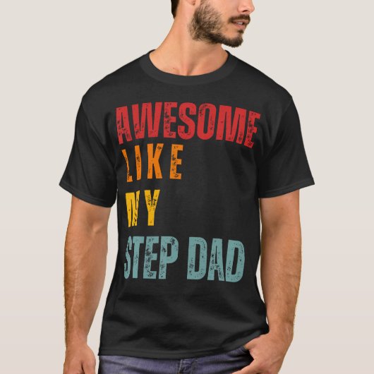 T-shirt Génial Comme Mon Beau-Père (Devant)