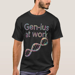T-shirt Génie Au Travail Génétique Génétique Étudiant Ense