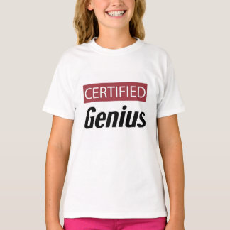T-shirt Génie certifié