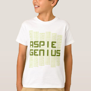 T-shirt Génie d'Aspie - ordinateurs
