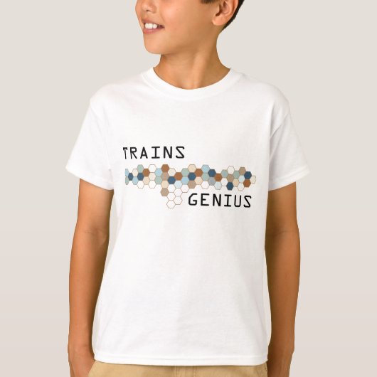 T-shirt Génie de trains (Devant)