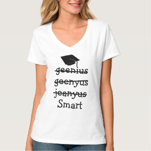 T-shirt Génie diplômé intelligent