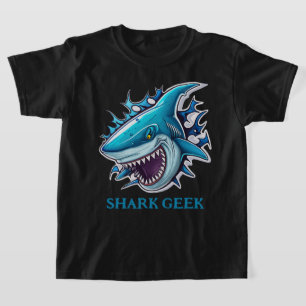 T-shirt Génie du requin cool